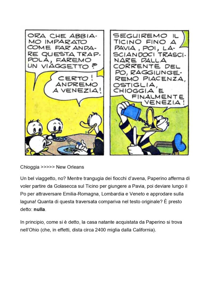 Paperino e il terrore di Golasecca fumetto di Carl Barks