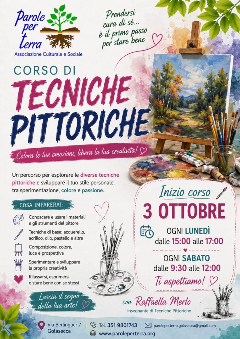 Corso di Tecniche Pittoriche